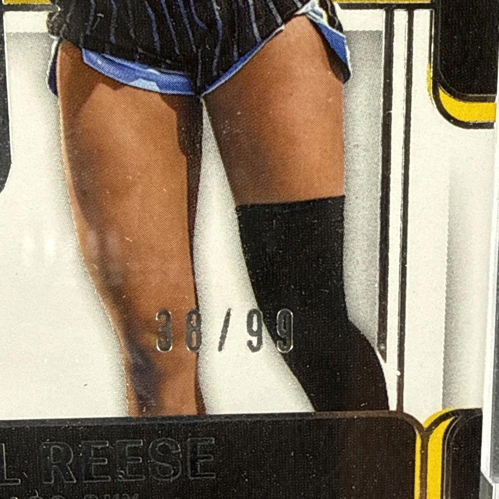 2025 Panini One and One WNBA MB-AR Angel Reese /99 Patch